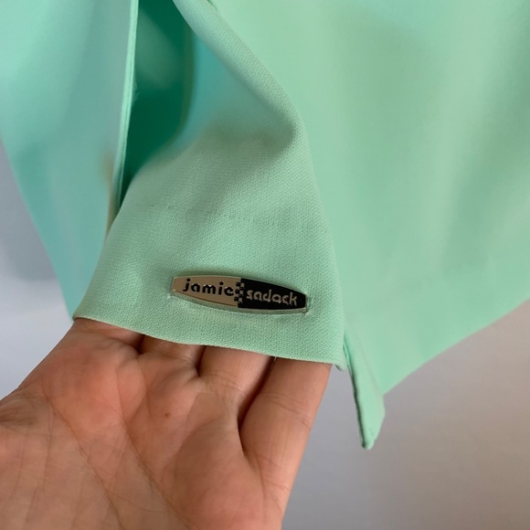 Jamie Sadock | Mint Green Mini Skort w/ Slit on R Leg Size 4 - Picture 3 of 11